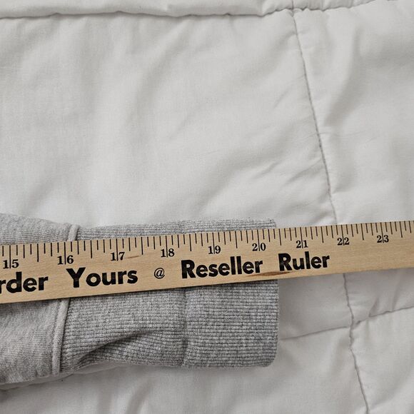 Free People Movement Sweater Small Gray Double Overtime Hoodie Athleisure Cozy - Picture 11 of 11